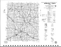 Winneshiek County Highway Map, Winneshiek County 1989